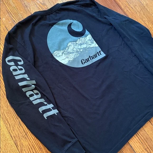 Y2K Carhartt Long Sleeve T-Shirt - Picture 2 of 11
